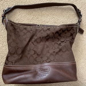 Brown Classic Coach Purse